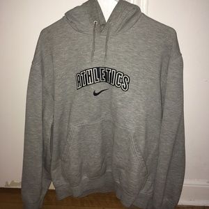 Vintage Gray Nike Hoodie